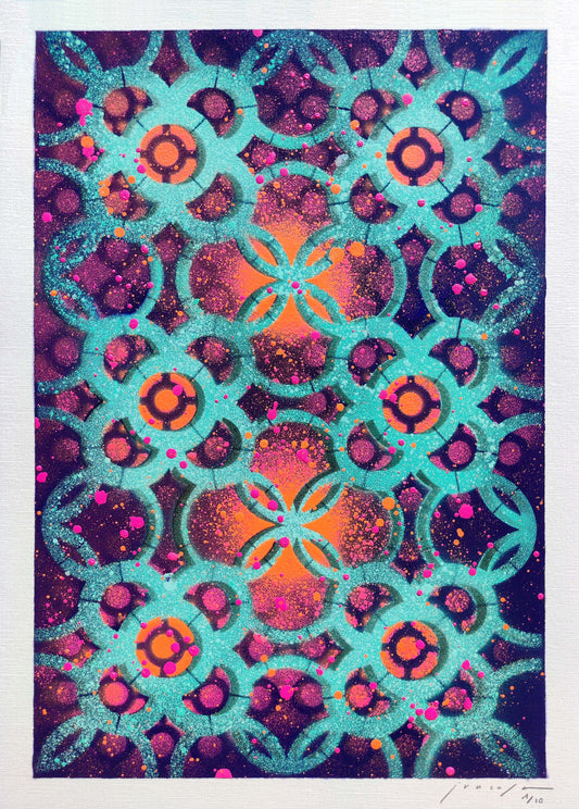 Serie Barcelona _ Lila A3