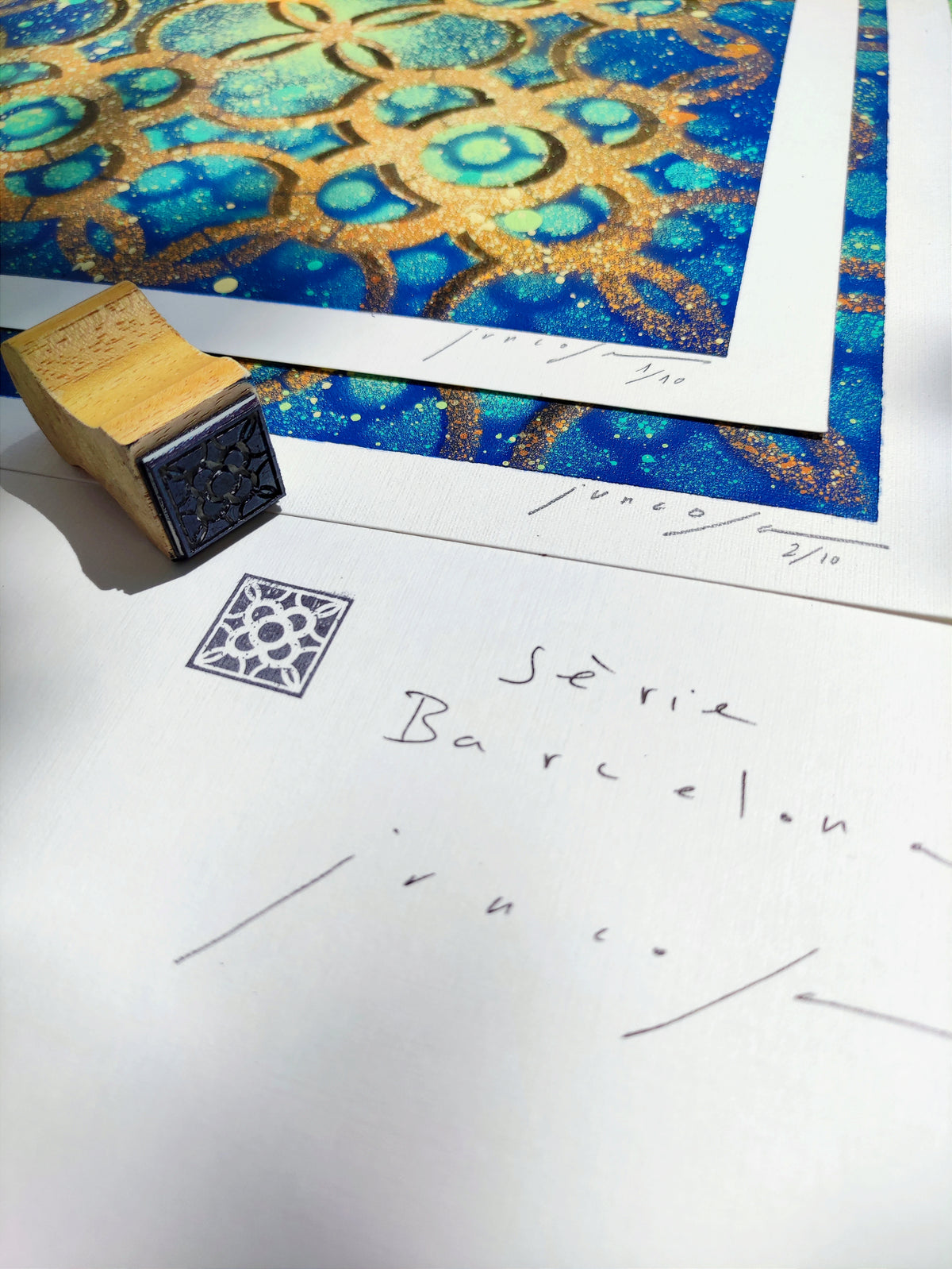 Serie Barcelona _ Azul A3