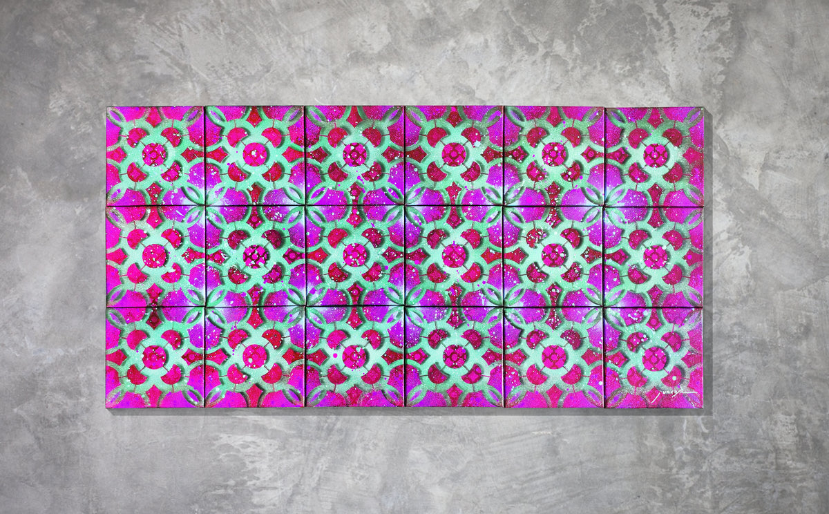 Origen Fucsia y Turquesa